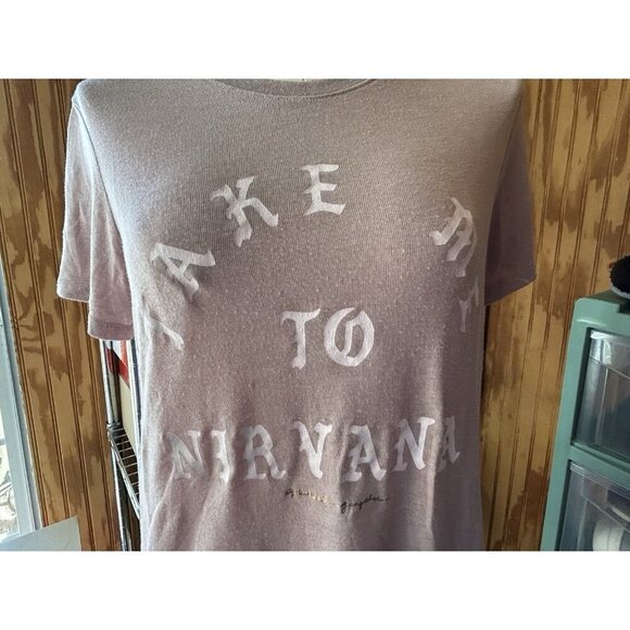 Spiritual Gangster Take Me to Nirvana Pink Strech T-shirt Short Sleeve M - Picture 3 of 9